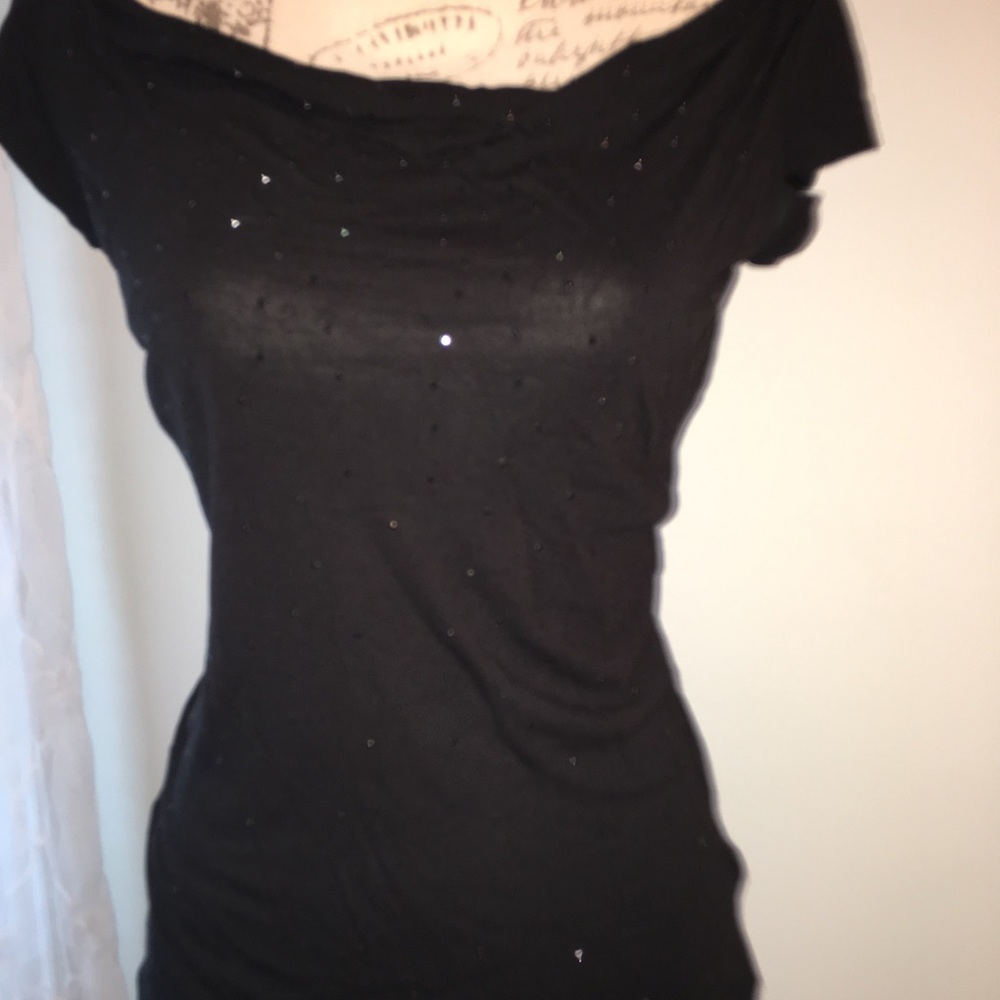 Calvin Klein sequins top